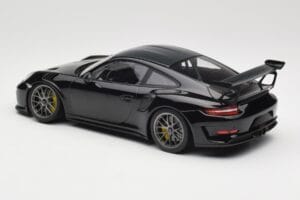 Porsche 911 991.2 GT3 RS Weissach Package Zwart Zilveren Magnesium Velgen Minichamps 1:18 153068229 Metaal — afbeelding 5 van 6
