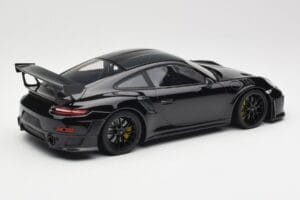Porsche 911 991.2 GT3 RS Weissach Package Zwart Met Zwarte Velgen Minichamps 1:18 153068321 Metaal — afbeelding 2 van 6