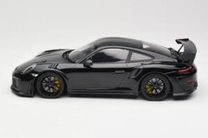 Porsche 911 991.2 GT3 RS Weissach Package Zwart Met Zwarte Velgen Minichamps 1:18 153068321 Metaal — afbeelding 3 van 6