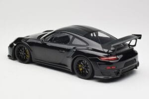 Porsche 911 991.2 GT3 RS Weissach Package Zwart Met Zwarte Velgen Minichamps 1:18 153068321 Metaal — afbeelding 5 van 6
