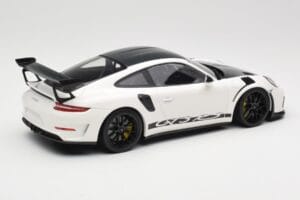 Porsche 911 991.2 GT3 RS Weissach Package Wit Wording Zwarte Magnesium Velgen Minichamps 1:18 153068225 Metaal — afbeelding 2 van 6