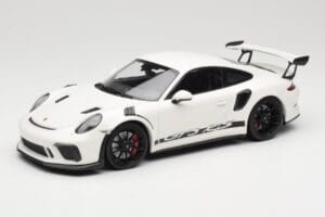 Porsche 911 991.2 GT3 RS Wit met Zwarte Velgen Minichamps 1:18 155068224 Metaal