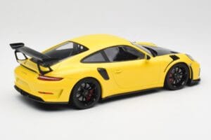 Porsche 911 991.2 GT3 RS Geel met Zwarte Velgen Minichamps 1:18 155068231 Metaal — afbeelding 2 van 6