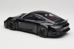 Porsche 911 992 Brabus 900 Rocket-R Obsidian Black GT Spirit 1:18 GT502 Hars — afbeelding 5 van 6
