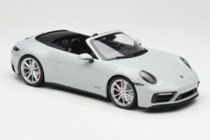 Porsche 911 992 Carrera 4 GTS Cabriolet Grijs Minichamps 1:18 155063034 Metaal — afbeelding 2 van 6