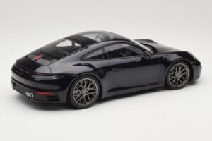 Porsche 911 992 Carrera 4S Blue Metallic Minichamps 1:18 155067321 Metaal — afbeelding 2 van 6