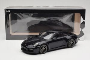 Porsche 911 992 Carrera 4S Blue Metallic Minichamps 1:18 155067321 Metaal — afbeelding 6 van 6