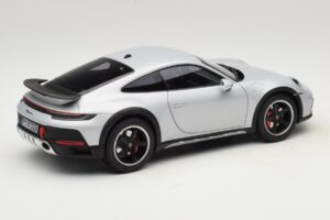 Porsche 911 992 Dakar Ice Grey Metallic Norev 1:18 187242 Metaal — afbeelding 3 van 8