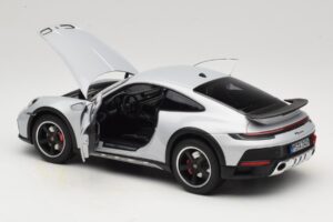 Porsche 911 992 Dakar Ice Grey Metallic Norev 1:18 187242 Metaal — afbeelding 5 van 8