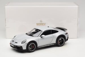 Porsche 911 992 Dakar Ice Grey Metallic Norev 1:18 187242 Metaal — afbeelding 8 van 8