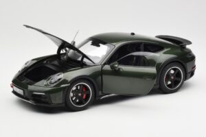 Porsche 911 992 Dakar Oak Groen Metallic Norev 1:18 187241 Metaal — afbeelding 2 van 9
