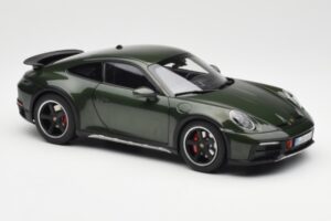 Porsche 911 992 Dakar Oak Groen Metallic Norev 1:18 187241 Metaal — afbeelding 7 van 9