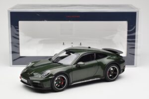 Porsche 911 992 Dakar Oak Groen Metallic Norev 1:18 187241 Metaal — afbeelding 9 van 9