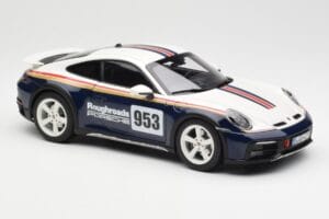 Porsche 911 992 Dakar Rough Roads Norev 1:18 187240 Metaal — afbeelding 7 van 9