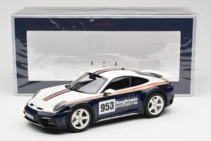 Porsche 911 992 Dakar Rough Roads Norev 1:18 187240 Metaal — afbeelding 9 van 9