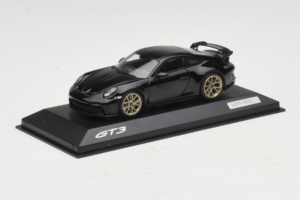Porsche 911 992 GT3 Zwart Met Gouden Velgen Minichamps 1:43 WAP0201520M007 Metaal — afbeelding 2 van 4