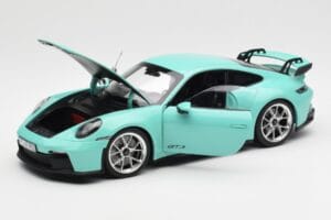 Porsche 911 992 GT3 Mint Groen Norev 1:18 187316 Metaal — afbeelding 2 van 8