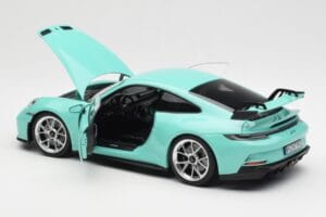 Porsche 911 992 GT3 Mint Groen Norev 1:18 187316 Metaal — afbeelding 5 van 8