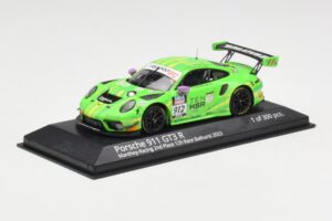 Porsche 911 GT3 R 992 #912 Manthey Racing M. Campbell / M. Jaminet / T. Preining Bathurst 12 Hour 2023 Minichamps 1:43 MG-M-9 — afbeelding 2 van 4