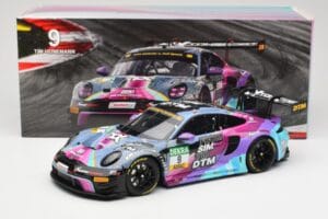 Porsche 911 992 GT3 R Team WRT #9 T. Heinemann DTM 2023 Minichamps 1:18 113236309 Metaal — afbeelding 8 van 8