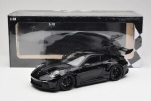 Porsche 911 992 GT3 RS Zwart & Zwarte Velgen Concept Minichamps 1:18 911992003 Metaal — afbeelding 8 van 8