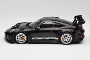 Porsche 911 992 GT3 RS Zwart Met Zilveren Velgen Minichamps 1:18 155062231 Metaal — afbeelding 3 van 6