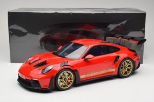 Porsche 911 992 GT3 RS Guards Red GT Spirit 1:12 GT939 Hars — afbeelding 6 van 6