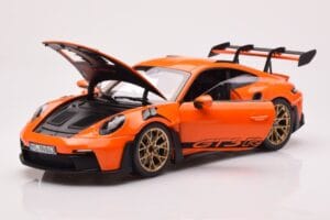 Porsche 911 992 GT3 RS Gulf Oranje Norev 1:18 187360 Metaal — afbeelding 2 van 8