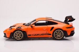 Porsche 911 992 GT3 RS Gulf Oranje Norev 1:18 187360 Metaal — afbeelding 4 van 8