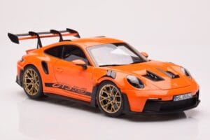 Porsche 911 992 GT3 RS Gulf Oranje Norev 1:18 187360 Metaal — afbeelding 6 van 8
