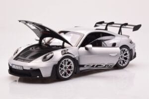 Porsche 911 992 GT3 RS Ice Grijs Norev 1:18 187359 Metaal — afbeelding 2 van 8