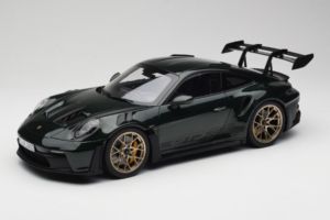 Porsche 911 992 GT3 RS Jet Green Metallic Black Norev 1:12 127532 Metaal