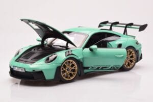 Porsche 911 992 GT3 RS Mint Groen Norev 1:18 187362 Metaal — afbeelding 2 van 8