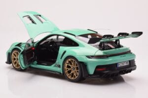Porsche 911 992 GT3 RS Mint Groen Norev 1:18 187362 Metaal — afbeelding 5 van 8