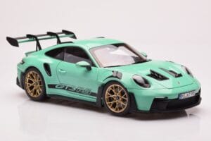 Porsche 911 992 GT3 RS Mint Groen Norev 1:18 187362 Metaal — afbeelding 6 van 8