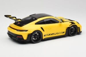 Porsche 911 992 GT3 RS Racing Geel & Zwarte Wielen Minichamps 1:18 153062245 Metaal — afbeelding 2 van 6