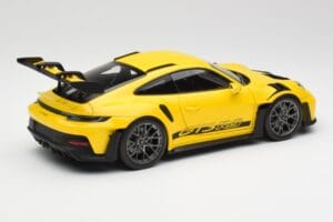 Porsche 911 992 GT3 RS Racing Geel Norev 1:18 WAP0212810RGT3 Metaal — afbeelding 3 van 8