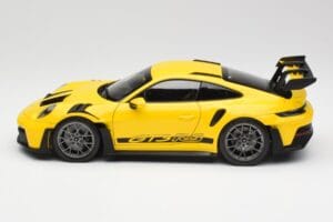 Porsche 911 992 GT3 RS Racing Geel Norev 1:18 WAP0212810RGT3 Metaal — afbeelding 4 van 8
