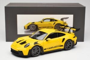 Porsche 911 992 GT3 RS Racing Geel Norev 1:18 WAP0212810RGT3 Metaal — afbeelding 8 van 8