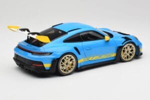 Porsche 911 992 GT3 RS Shark Blauw & Geel Decor Concept Minichamps 1:18 911992001 Metaal — afbeelding 3 van 8