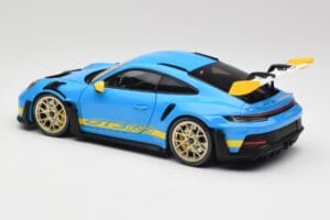 Porsche 911 992 GT3 RS Shark Blauw & Geel Decor Concept Minichamps 1:18 911992001 Metaal — afbeelding 7 van 8