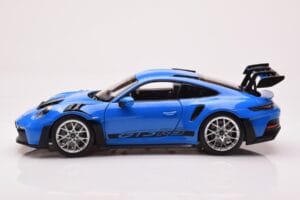 Porsche 911 992 GT3 RS Sharkblue Norev 1:18 187358 Metaal — afbeelding 4 van 8