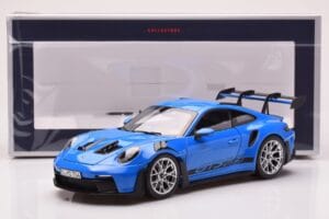 Porsche 911 992 GT3 RS Sharkblue Norev 1:18 187358 Metaal — afbeelding 8 van 8