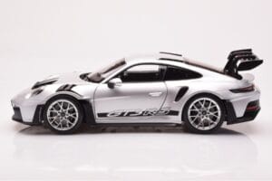 Porsche 911 992 GT3 RS Zilver Metallic Norev 1:18 187357 Metaal — afbeelding 4 van 8