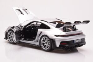 Porsche 911 992 GT3 RS Zilver Metallic Norev 1:18 187357 Metaal — afbeelding 5 van 8