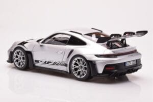 Porsche 911 992 GT3 RS Zilver Metallic Norev 1:18 187357 Metaal — afbeelding 7 van 8