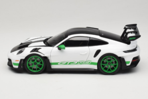 Porsche 911 992 GT3 RS Tribute to Carrera RS White Python Green Norev 1:18 187372 Metaal — afbeelding 4 van 8