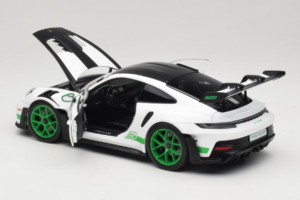 Porsche 911 992 GT3 RS Tribute to Carrera RS White Python Green Norev 1:18 187372 Metaal — afbeelding 5 van 8