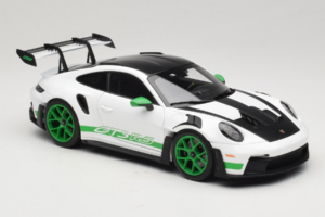 Porsche 911 992 GT3 RS Tribute to Carrera RS White Python Green Norev 1:18 187372 Metaal — afbeelding 6 van 8