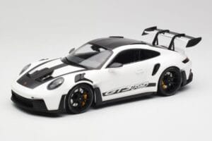 Porsche 911 992 GT3 RS Wit & Zwarte Wielen Minichamps 1:18 155062230 Metaal
